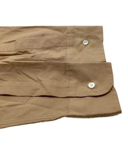 BACCA（バッカ）BACCA (バッカ) コットンタイプライター ボタンダウンシャツ / 35014401702 ベージュ サイズ:36の古着・服飾アイテム