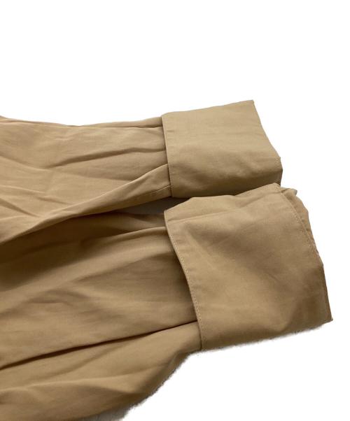 BACCA（バッカ）BACCA (バッカ) コットンタイプライター ボタンダウンシャツ / 35014401702 ベージュ サイズ:36の古着・服飾アイテム