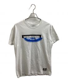 NEIGHBORHOOD×CHALLENGER（ネイバーフッド×チャレンジャー）の古着「19AW CHALLENGER 10周年記念 旗艦店限定 コラボロゴ Tシャツ」｜ホワイト