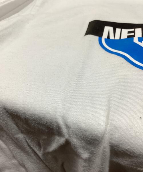 NEIGHBORHOOD（ネイバーフッド）NEIGHBORHOOD (ネイバーフッド) CHALLENGER (チャレンジャー) 19AW CHALLENGER 10周年記念 旗艦店限定 コラボロゴ Tシャツ ホワイト サイズ:Mの古着・服飾アイテム