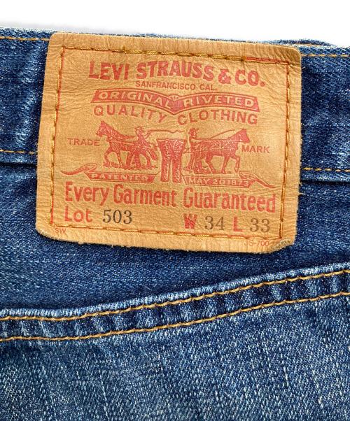 LEVI'S（リーバイス）LEVI'S (リーバイス) 503デニムパンツ J23063 インディゴ サイズ:34/33の古着・服飾アイテム