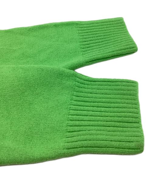 AMI Alexandre Mattiussi（アミアレクサンドルマテュッシ）AMI Alexandre Mattiussi (アミアレクサンドルマテュッシ) ADC CREWNECK SWEATER グリーン サイズ:Lの古着・服飾アイテム