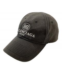 中古・古着通販】BALENCIAGA (バレンシアガ) フェード加工キャップ 中古・古着通販】BALENCIAGA (バレンシアガ) フェード加工キャップ
