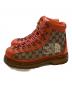 GUCCI (グッチ) THE NORTH FACE (ザ ノース フェイス) GGキャンバストレッキングブーツ / 679914 オレンジ サイズ:10：40000円