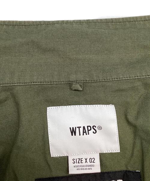 WTAPS（ダブルタップス）WTAPS (ダブルタップス) NEIGHBORHOOD (ネイバーフッド) Jungle LS Shirt　/　192WVNHD-SHM02S オリーブ サイズ:02の古着・服飾アイテム