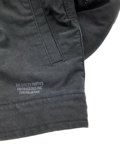 WACKO MARIA（ワコマリア）WACKO MARIA (ワコマリア) Back Maria N-1 Deck Jacket ブラック サイズ:Mの古着・服飾アイテム