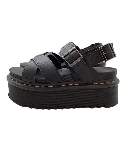 Dr.Martens（ドクターマーチン）Dr.Martens (ドクターマーチン) VOSS Ⅱ QUAD / サンダル ブラック サイズ:UK4の古着・服飾アイテム
