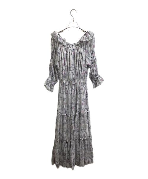 HER LIP TO（ハーリップトゥ）Her lip to (ハーリップトゥ) Dream Floral Long Dress ホワイト サイズ:Freeの古着・服飾アイテム