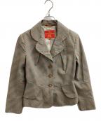 Vivienne Westwood RED LABELヴィヴィアンウエストウッドレッドレーベル）の古着「チェックジャケット」｜ベージュ