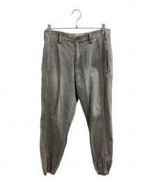 WTAPS（ダブルタップス）の古着「BOONIE TROUSERS COTTON.DENIM」｜グレー