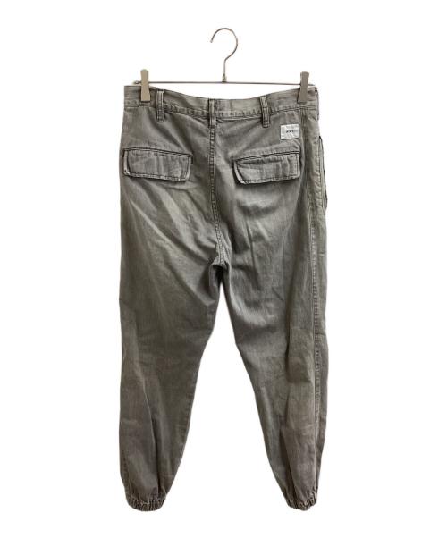 WTAPS（ダブルタップス）WTAPS (ダブルタップス) BOONIE TROUSERS COTTON.DENIM グレー サイズ:01の古着・服飾アイテム