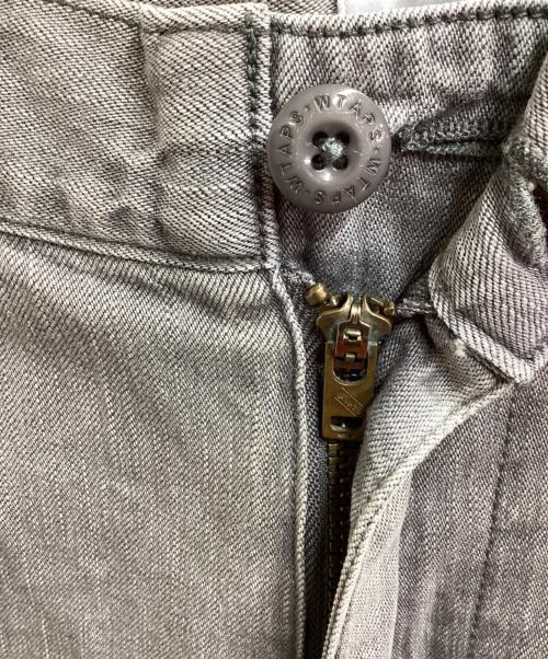 WTAPS（ダブルタップス）WTAPS (ダブルタップス) BOONIE TROUSERS COTTON.DENIM グレー サイズ:01の古着・服飾アイテム