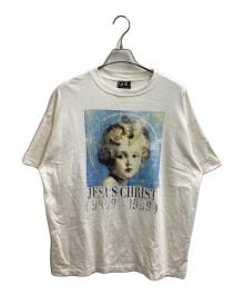 SAINT MICHAEL（セントマイケル）の古着「JESUS CHRIST TEE / SM-A20-0000-003 / Tシャツ」｜ホワイト