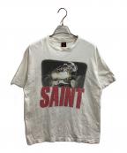 SAINT MICHAELセントマイケル）の古着「FD-SS TEE / SM-YS8-0000-C20 / Tシャツ」｜ホワイト