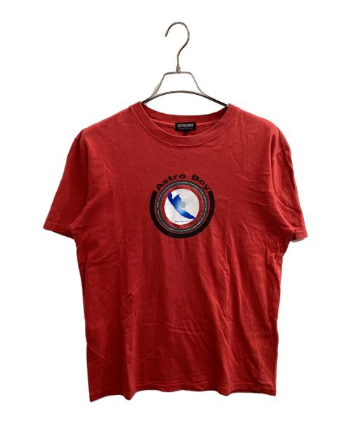 Astro Boy（アストロボーイ）ASTRO BOY (アストロボーイ) 00s プリントTシャツ　/　 鉄腕アトム レッド サイズ:Lの古着・服飾アイテム
