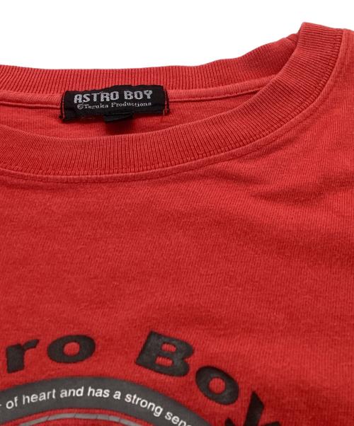 Astro Boy（アストロボーイ）ASTRO BOY (アストロボーイ) 00s プリントTシャツ　/　 鉄腕アトム レッド サイズ:Lの古着・服飾アイテム