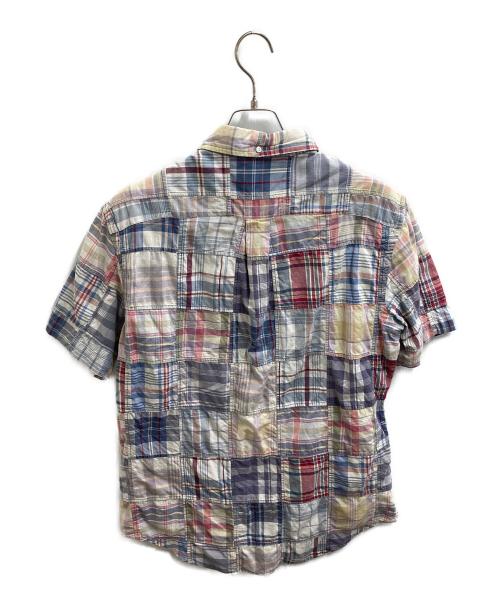 RALPH LAUREN（ラルフローレン）RALPH LAUREN (ラルフローレン) パッチワーク S/Sシャツ マルチカラー サイズ:Lの古着・服飾アイテム