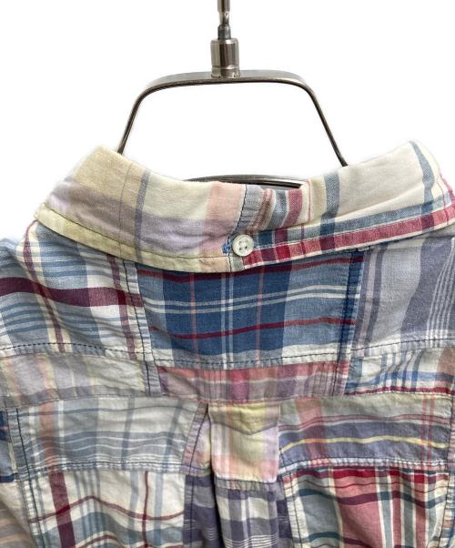 RALPH LAUREN（ラルフローレン）RALPH LAUREN (ラルフローレン) パッチワーク S/Sシャツ マルチカラー サイズ:Lの古着・服飾アイテム