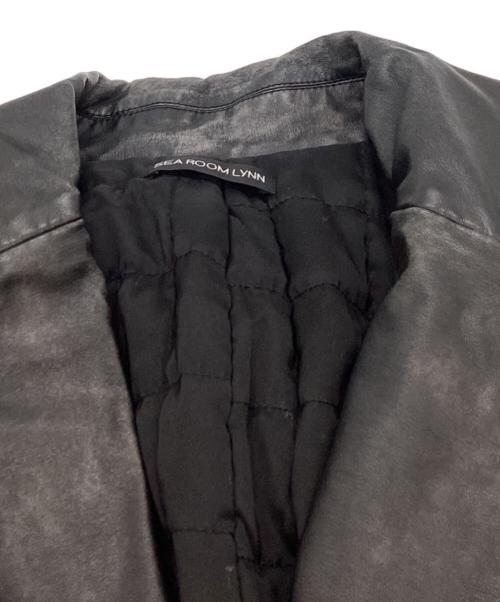 Sea Room lynn（シールームリン）Sea Room Lynn (シールームリン) Vintage ECOレザーBIGライダース レザージャケット ブラック サイズ:Mの古着・服飾アイテム