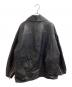 Sea Room Lynn (シールームリン) Vintage ECOレザーBIGライダース レザージャケット ブラック サイズ:M：8000円