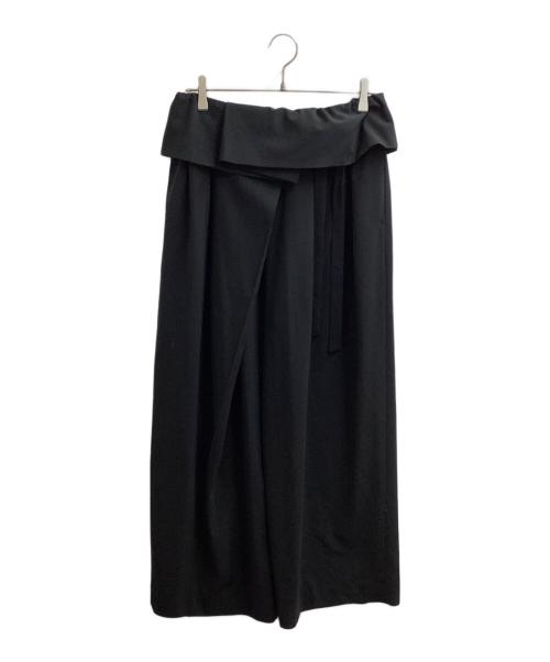 LOHEN（ローヘン）LOHEN (ローヘン) オーバーラップパンツ　/　LH23W-PT085 ブラック サイズ:38の古着・服飾アイテム