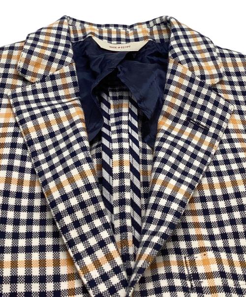 BROOKS BROTHERS Red Fleece（ブルックスブラザーズレッドフリース）BROOKS BROTHERS Red Fleece (ブルックスブラザーズレッドフリース) チェックテーラードジャケット マルチカラー サイズ:36の古着・服飾アイテム
