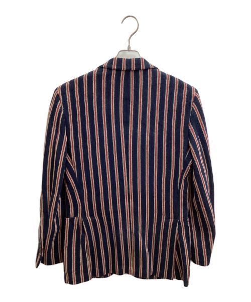 BROOKS BROTHERS（ブルックスブラザーズ）BROOKS BROTHERS (ブルックスブラザーズ) ストライプテーラードジャケット ネイビー サイズ:36の古着・服飾アイテム