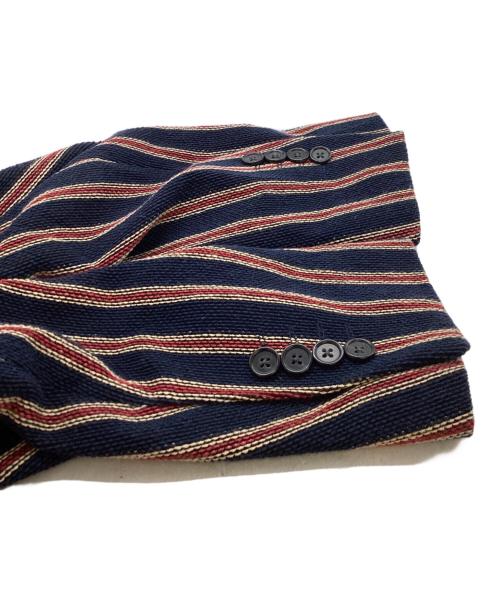 BROOKS BROTHERS（ブルックスブラザーズ）BROOKS BROTHERS (ブルックスブラザーズ) ストライプテーラードジャケット ネイビー サイズ:36の古着・服飾アイテム