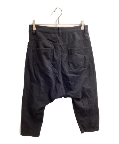 Y's（ワイズ）Y's (ワイズ) TWILL DENIM 5ポケット サルエルパンツ / YZ-P18-013 ブラック サイズ:1の古着・服飾アイテム