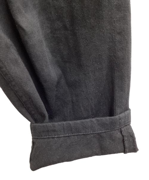 Y's（ワイズ）Y's (ワイズ) TWILL DENIM 5ポケット サルエルパンツ / YZ-P18-013 ブラック サイズ:1の古着・服飾アイテム