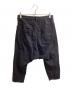 Y's (ワイズ) TWILL DENIM 5ポケット サルエルパンツ / YZ-P18-013 ブラック サイズ:1：12000円