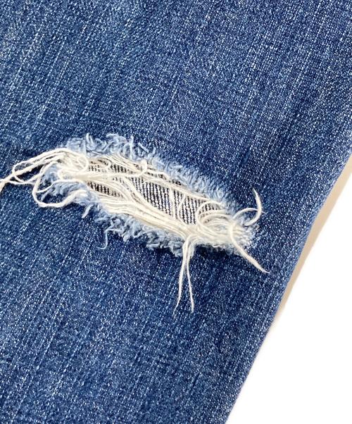 tricot COMME des GARCONS（トリココムデギャルソン）tricot COMME des GARCONS (トリココムデギャルソン) 裁ち切替デニムワイドパンツ インディゴ サイズ:不明の古着・服飾アイテム