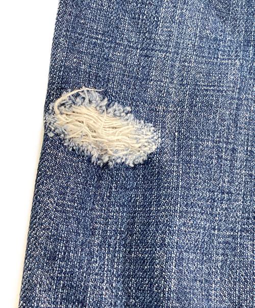 tricot COMME des GARCONS（トリココムデギャルソン）tricot COMME des GARCONS (トリココムデギャルソン) 裁ち切替デニムワイドパンツ インディゴ サイズ:不明の古着・服飾アイテム
