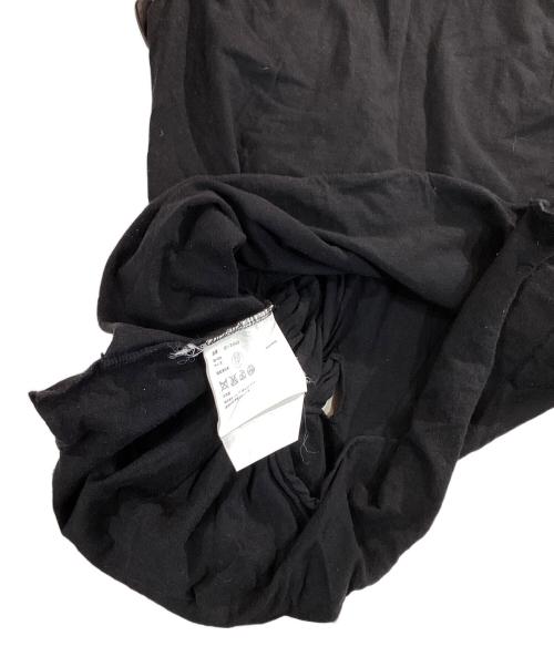 COMME des GARCONS（コムデギャルソン）COMME des GARCONS (コムデギャルソン) 編み込みノースリーブカットソー ブラック サイズ:表記なしの古着・服飾アイテム