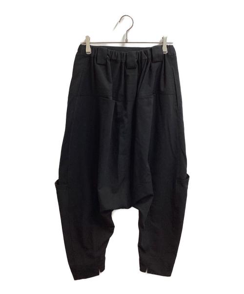 MOYURU（モユル）MOYURU (モユル) サルエルパンツ ブラック サイズ:不明の古着・服飾アイテム