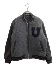 UNIVERSAL PRODUCTS.（ユニバーサルプロダクツ）の古着「スタジャン　/　163-60401」｜グレー