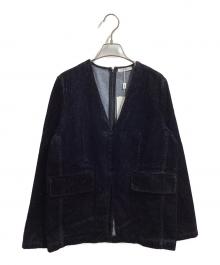 CLANE（クラネ）の古着「PULLOVER FLOCKY TOPS　/　19122-4222」｜ブラック