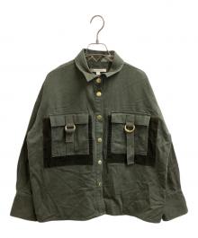 Barbour（バブアー）の古着「シャツジャケット / 242LSH1649」｜グリーン