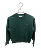 LACOSTEラコステ）の古着「スウェット」｜グリーン