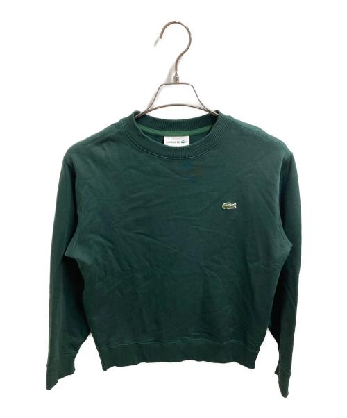 LACOSTE（ラコステ）LACOSTE (ラコステ) スウェット グリーン サイズ:Sの古着・服飾アイテム
