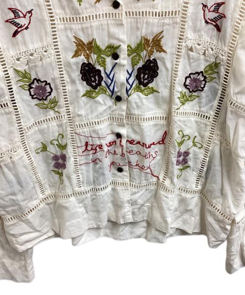 TODAYFUL（トゥデイフル）TODAYFUL (トゥデイフル) Embroidery Patchwork Shirts　/　12410403 ベージュ サイズ:FREEの古着・服飾アイテム