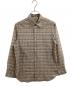 AURALEE（オーラリー）の古着「WOOL RECYCLE POLYESTER SHEER CHECK SHIRTS」｜マルチカラー