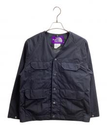THE NORTHFACE PURPLELABEL（ザ・ノースフェイス パープルレーベル）の古着「マウンテンウィンドウカーディガン」｜ブラック