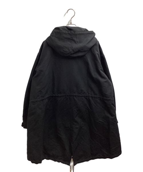 THE RERACS（ザ リラクス）THE RERACS (ザ リラクス) モッズコート　/　20SS-RECT-229L-J ブラック サイズ:36の古着・服飾アイテム