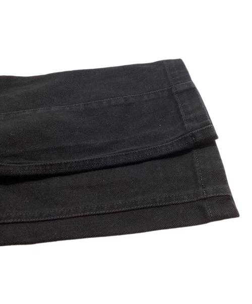 GUCCI（グッチ）GUCCI (グッチ) シェリーライン デニムパンツ　/　323312 XZ937 ブラック サイズ:44の古着・服飾アイテム
