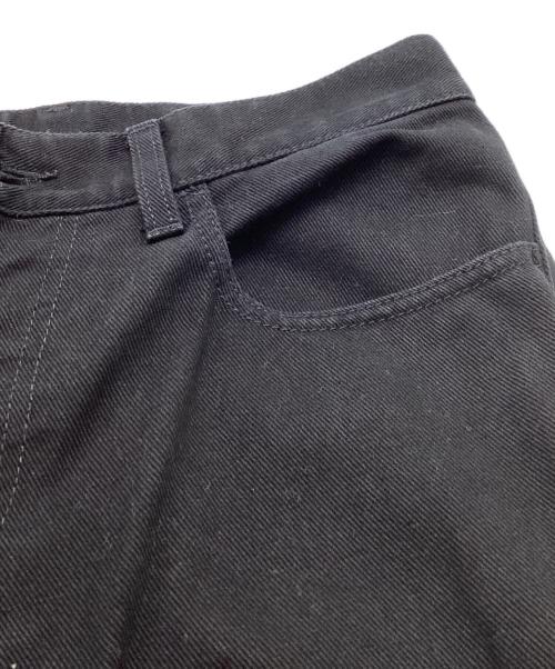 GUCCI（グッチ）GUCCI (グッチ) シェリーライン デニムパンツ　/　323312 XZ937 ブラック サイズ:44の古着・服飾アイテム
