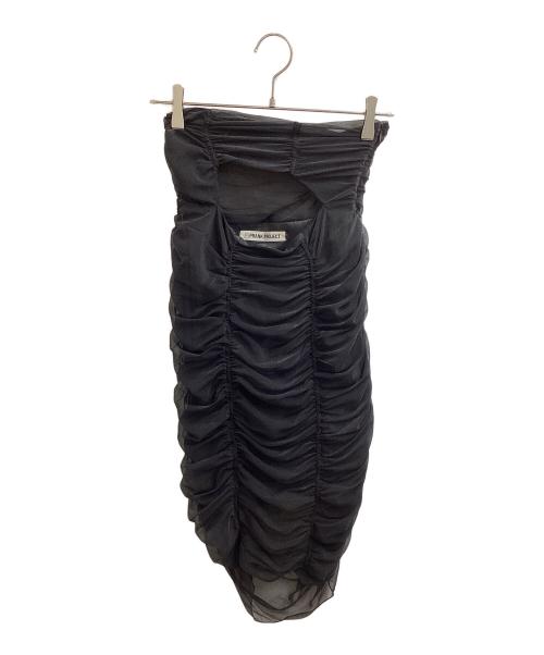 PRANK PROJECT（プランクプロジェクト）PRANK PROJECT (プランクプロジェクト) Leg Cover Medium Skirt ブラック サイズ:36の古着・服飾アイテム