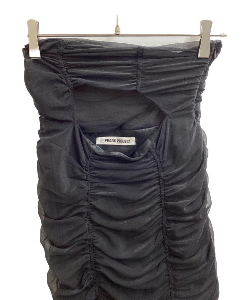 PRANK PROJECT（プランクプロジェクト）PRANK PROJECT (プランクプロジェクト) Leg Cover Medium Skirt ブラック サイズ:36の古着・服飾アイテム
