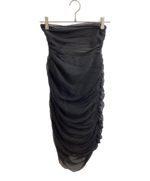 PRANK PROJECT（プランクプロジェクト）PRANK PROJECT (プランクプロジェクト) Leg Cover Medium Skirt ブラック サイズ:36の古着・服飾アイテム