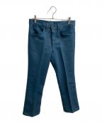 LEVI'Sリーバイス）の古着「フレアスラックス【USA製】」｜グリーン